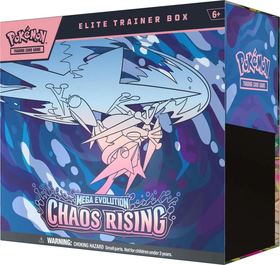 Pokémon Chaos Rising Elite Trainer Box (ETB), factory sealed